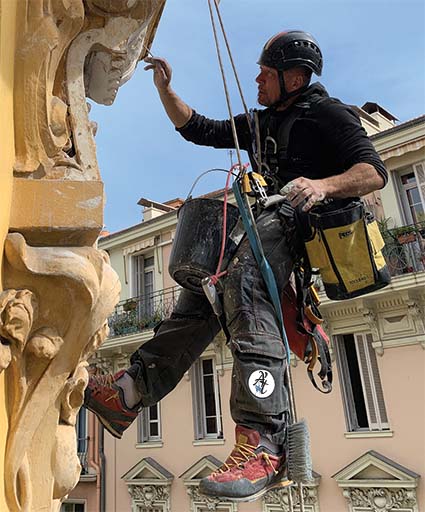 RESTAURATION DU PATRIMOINE SUR CORDES